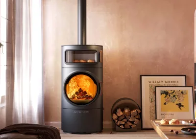 Austroflamm Clou Xtra Back Kaminofen und Backen