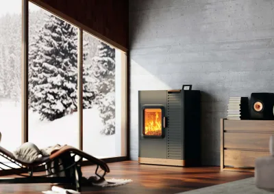 Austroflamm Mo Duo Kombiofen Holz und Pellet