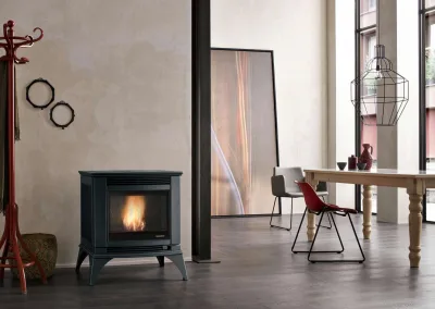 Palazzetti PELLETÖFEN LUFTGEFÜHRT Ecofire Cesare II