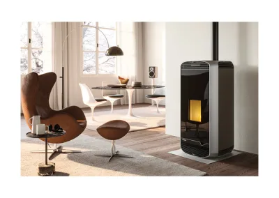 Palazzetti PELLETÖFEN LUFTGEFÜHRT Ecofire Meghan US 9 Luft