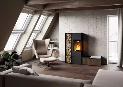 RIKA Connect Wood Kaminofen